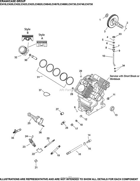 Kohler Command Ch23s Parts Diagram