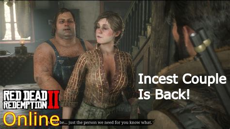Meeting The Incest Couple Again In Red Dead Online New Cutscene Rdr2 Youtube