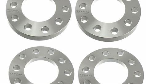 2pc 1/4" Billet Wheel Spacers | 5x5 or 5x127 Bolt Pattern | .25" Thick