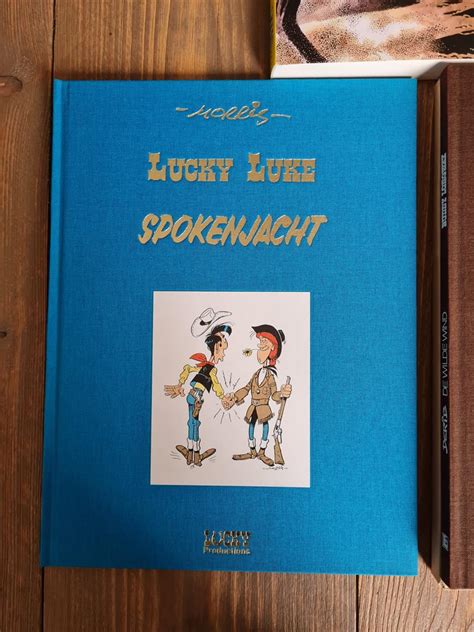 Lucky Luke Spokenjacht Luxe HC Lucky Productions Ex Mijn Bobbedoes