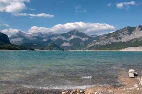 Barrier Lake In Summer Kananaskis Alberta Canada Stock Photo