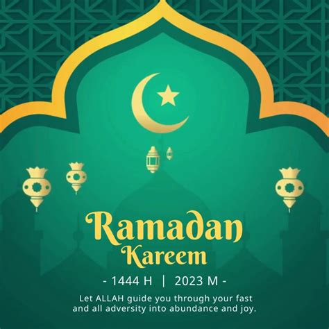 Ramadan Kareem Template Postermywall