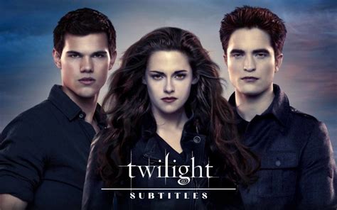 They soon are separated by their social differences. Twilight (2008) English subtitles download - Subtitles SRT ...