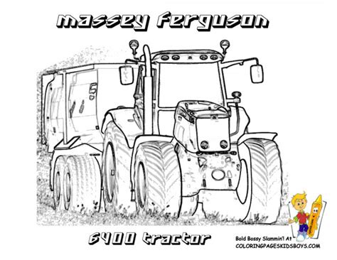 Coloriage de tracteur avec remorque facile dessins gratuits. Dessin tracteur remorque - tout degorgement