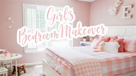 girls bedroom makeover 💕 room decor tour bedroom decorating ideas youtube
