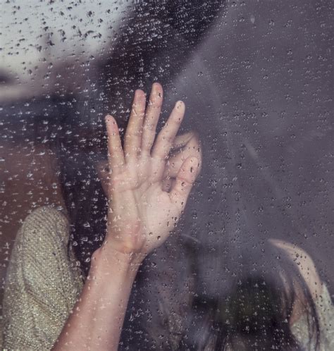 Free Images Hand People Girl Woman Window Sad Raining Image