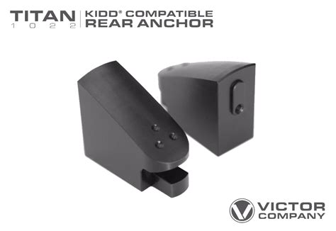 Victor Company Black Kidd Rear Anchor Titan22 Stocks