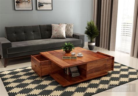 10 Wooden Center Table Design For Living Room