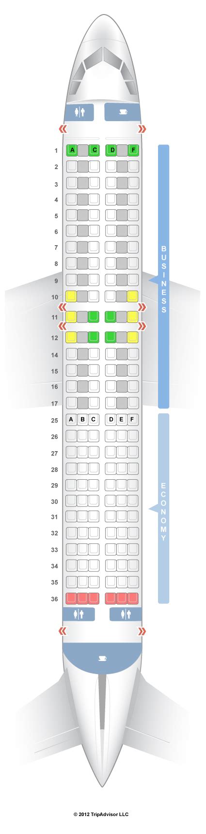 Seatguru Seat Map Swiss Airbus A320 320 V1