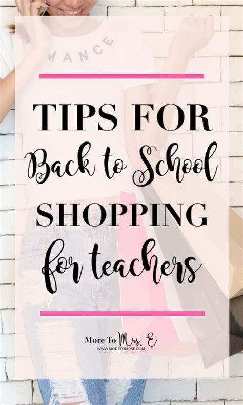 Back To School Shopping Isnt Just Kids Its For Teachers Too Use