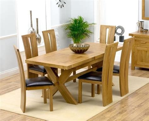 Find the dining room table and chair set that fits both your lifestyle and budget. The Best Chunky Solid Oak Dining Tables And 6 Chairs