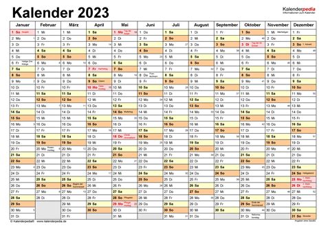 Kalender 2023 Net Zum Ausdrucken