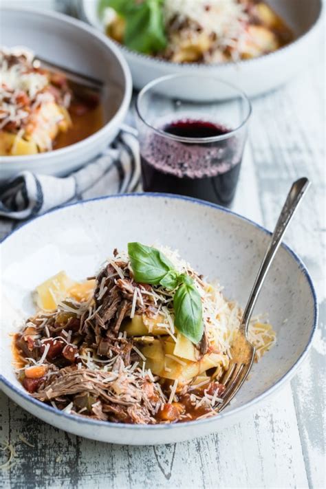 Slow Cooker Beef Ragu With Pappardelle Culinary Hill