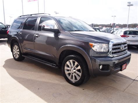 2012 Magnetic Gray Metallic Toyota Sequoia The Eagle Car