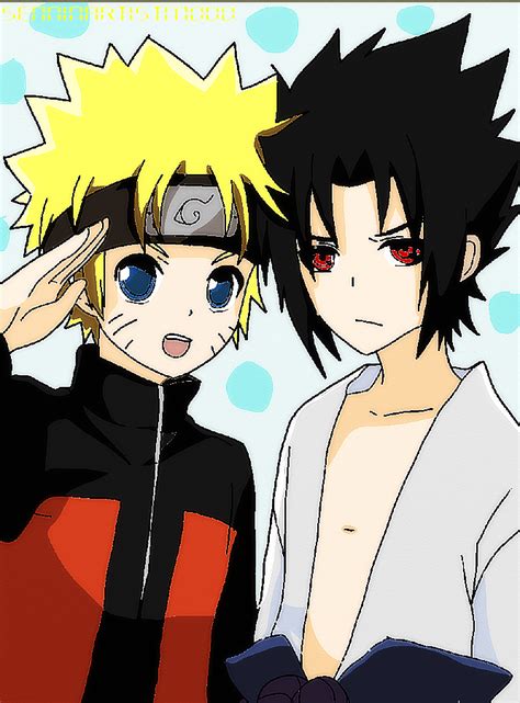 Naruto And Sasuke By Senninartistmodo On Deviantart