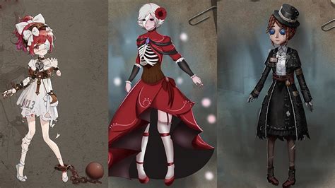 My Favorites Fanmade Skins Original Characters Part 4 L Identity V