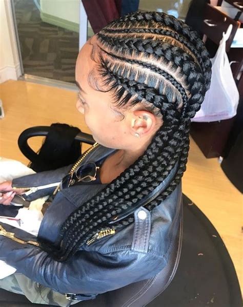 Strands of hair are braided tight against the scalp to create gorgeous linear looks. Female Cornrow Styles:10+ Beautiful Women Hairstyles For ...
