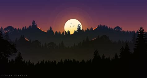 Isometric trees elements for landscape design. Flat Landscape - Wallpaper by CanserM on DeviantArt