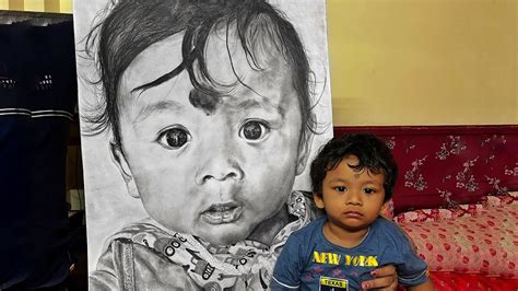 Portrait Commission Work Ratul Roy Youtube