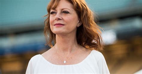 Susan Sarandon Shows Off Her Age Defying Cleavage During Boob Baring