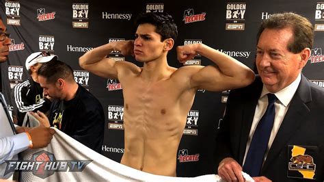 Ryan Garcia Strips Down Re Weighs In To Make Weight For Velez Fight