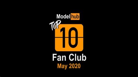 Top Fan Clubs Of May 2020 Pornhub Model Program Thumbzilla Free