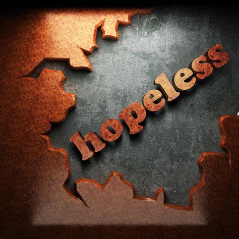 Hopeless Vector Word Of Wood 6289735 Stock Photo At Vecteezy