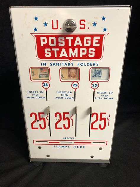 Vintage Postage Stamp Machine