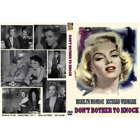 DON T BOTHER TO KNOCK 1952 Marilyn Monroe Richard Widmark