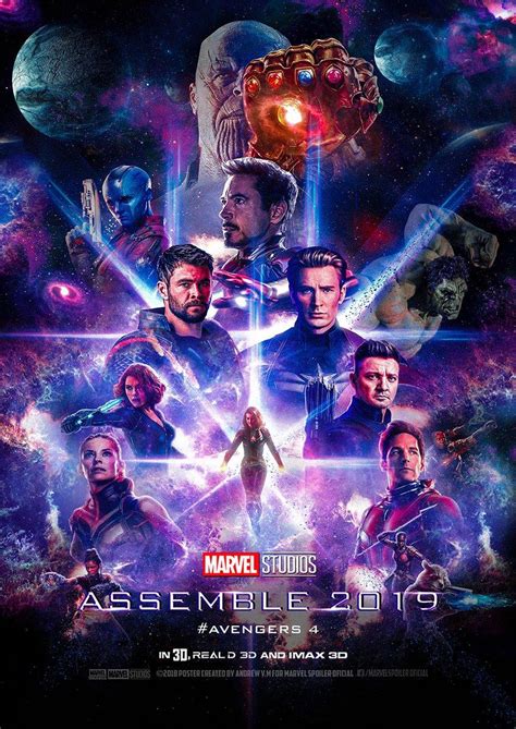 Avengers Endgame Poster Exposerre
