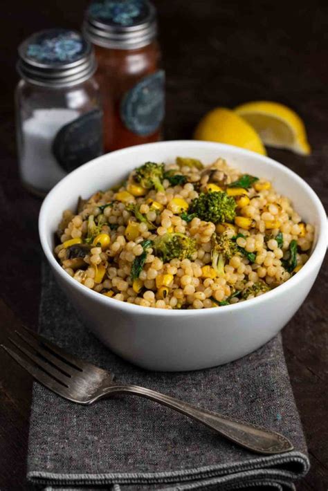 Keep reading to learn more. Roasted Corn Israeli Couscous - Veggie Chick