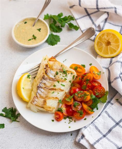 Grilled Cod With Lemon And Butter