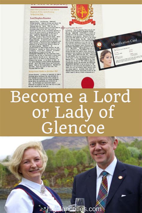 The Laird Lord Lady Experience Highland Titles Scotland History