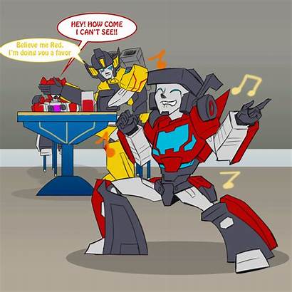 Transformers Sideswipe Dance Deviantart Prime Funny Bots