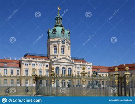 Historical Castle Charlottenburg In Spring Berlin Stock Image Image