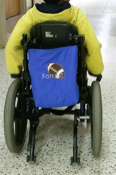 Wheelchair Tote Bag Personalized With Applique Custom