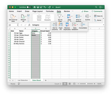 Excel Drop Down List Syntax Byte