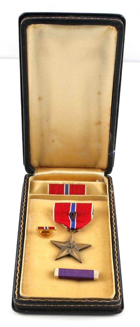 Sold At Auction Vietnam Bronze Star Medal W Valor Device Named