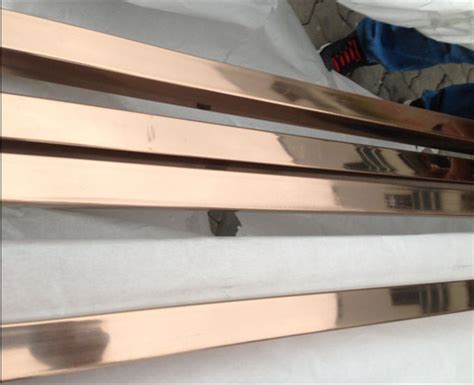 High Quality Decorative Stainless Steel Pipe Square Tube With Gold Or