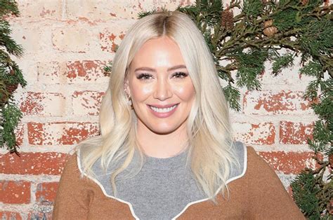 Hilary Duff Shows Off Body After Baby In Leather Pants