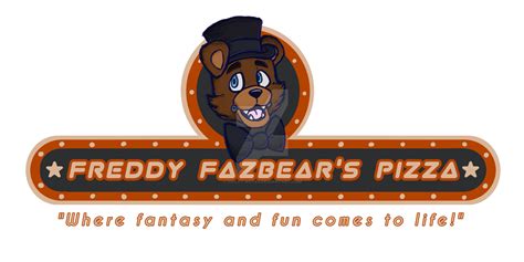 Freddy Fazbears Pizza Logo 1 By Cacartoon Anime Fnaf Pizza Logo