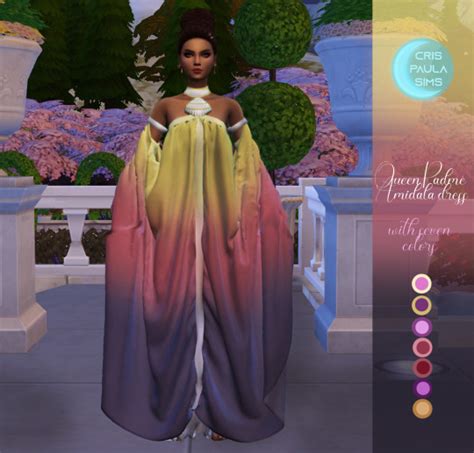 The Sims 4 Queen Padmé Amidala Dress