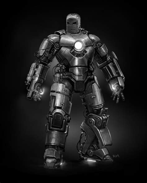 The Motherlode Of Iron Man Concept Art First Iron Man Suit Iron Man