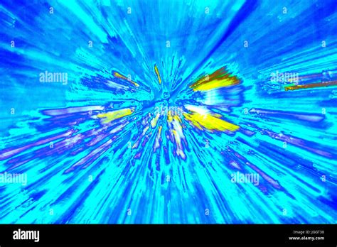 Creative Abstract Artistic Background Reminding Of A Burst Full Of