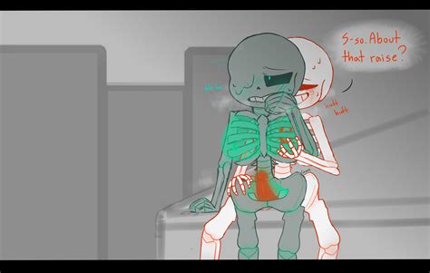 Rule 34 Animated Skeleton Breast Grab Breasts Dreamtale Undertale