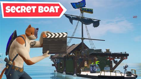 The Secret Boat Loot Only Challenge Fortnite Season 3 Youtube