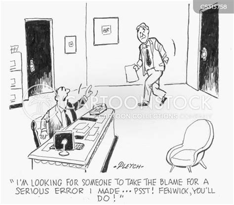 Taking The Blame Cartoons And Comics Funny Pictures From Cartoonstock