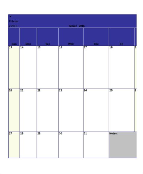 Monthly Calendar Word Customize And Print