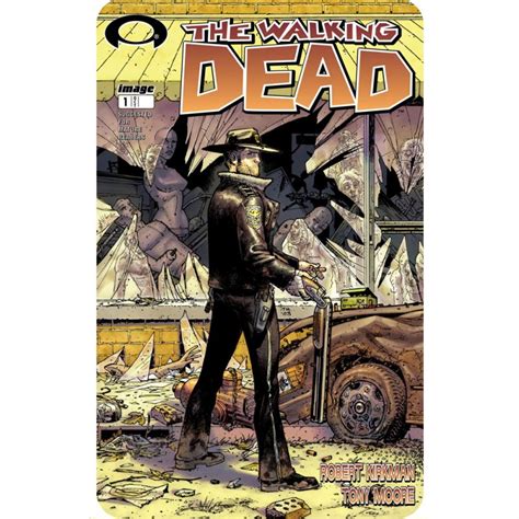 The Walking Dead No 1 Comic Book Cover Fridge Magnet
