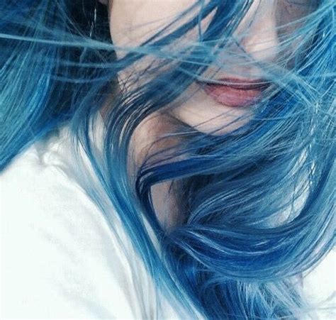 Image By B B On Blue Aesthetic Dyed Hair Hair Styles Hair Color